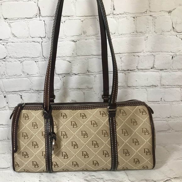 Dooney & Bourke Barrel Bag Signature Satchel - Picture 2 of 14